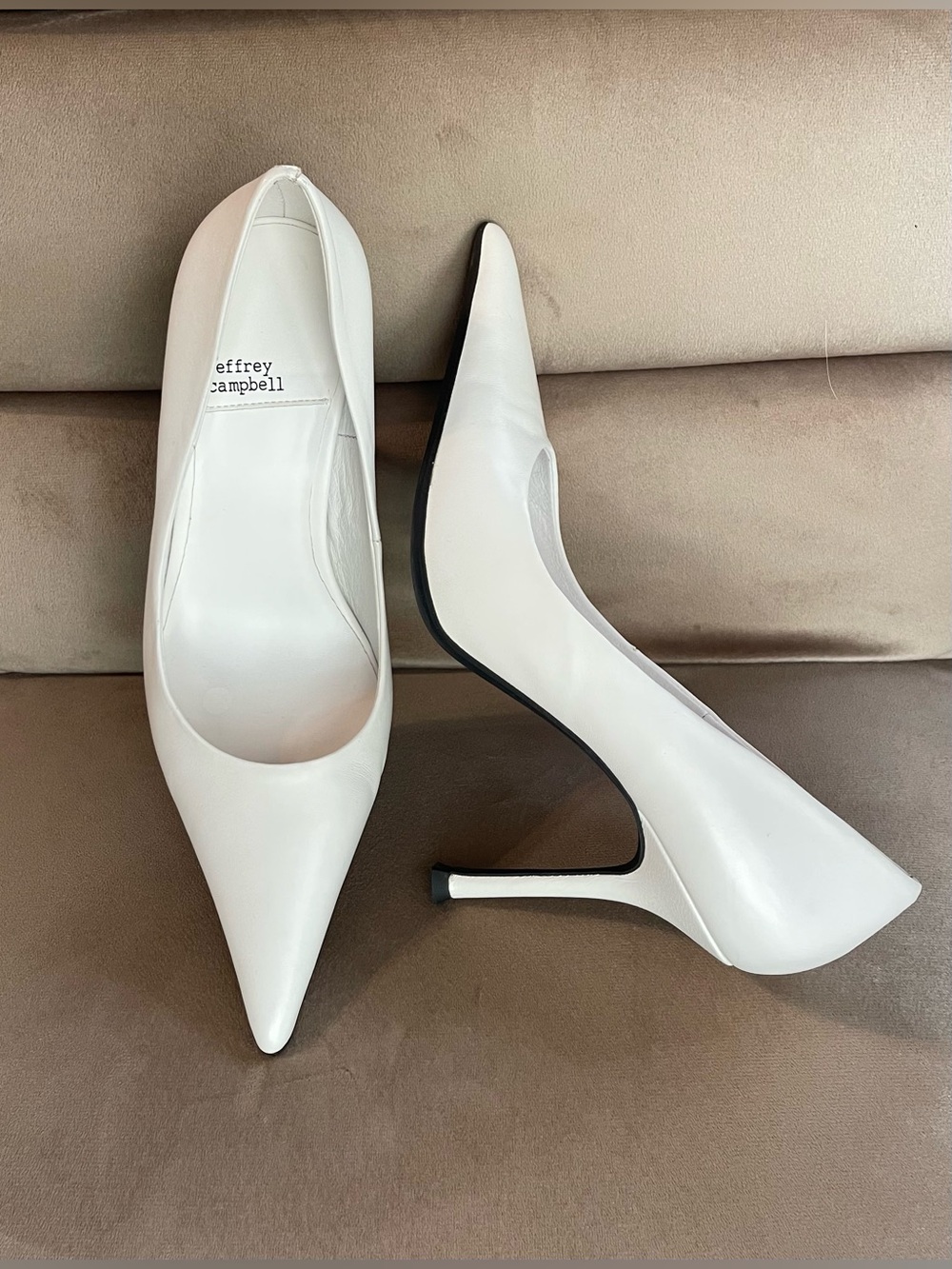 Jeffrey Campbell White Heels